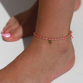 Bracelet de cheville de plage 25